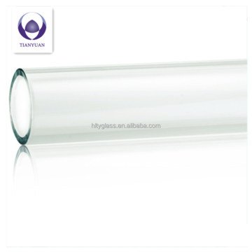 Heat resistant clear borosilicate glass tubing for sale